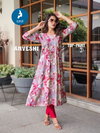 Anveshi By Kaya Vertican Printed Wholesale Kurti With Bottom In India
